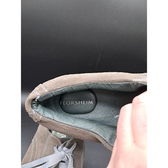 Florsheim Haviland Limited Wingtip Grey Suede Leather Men’s Dress Shoes Size 12D - Picture 8 of 12